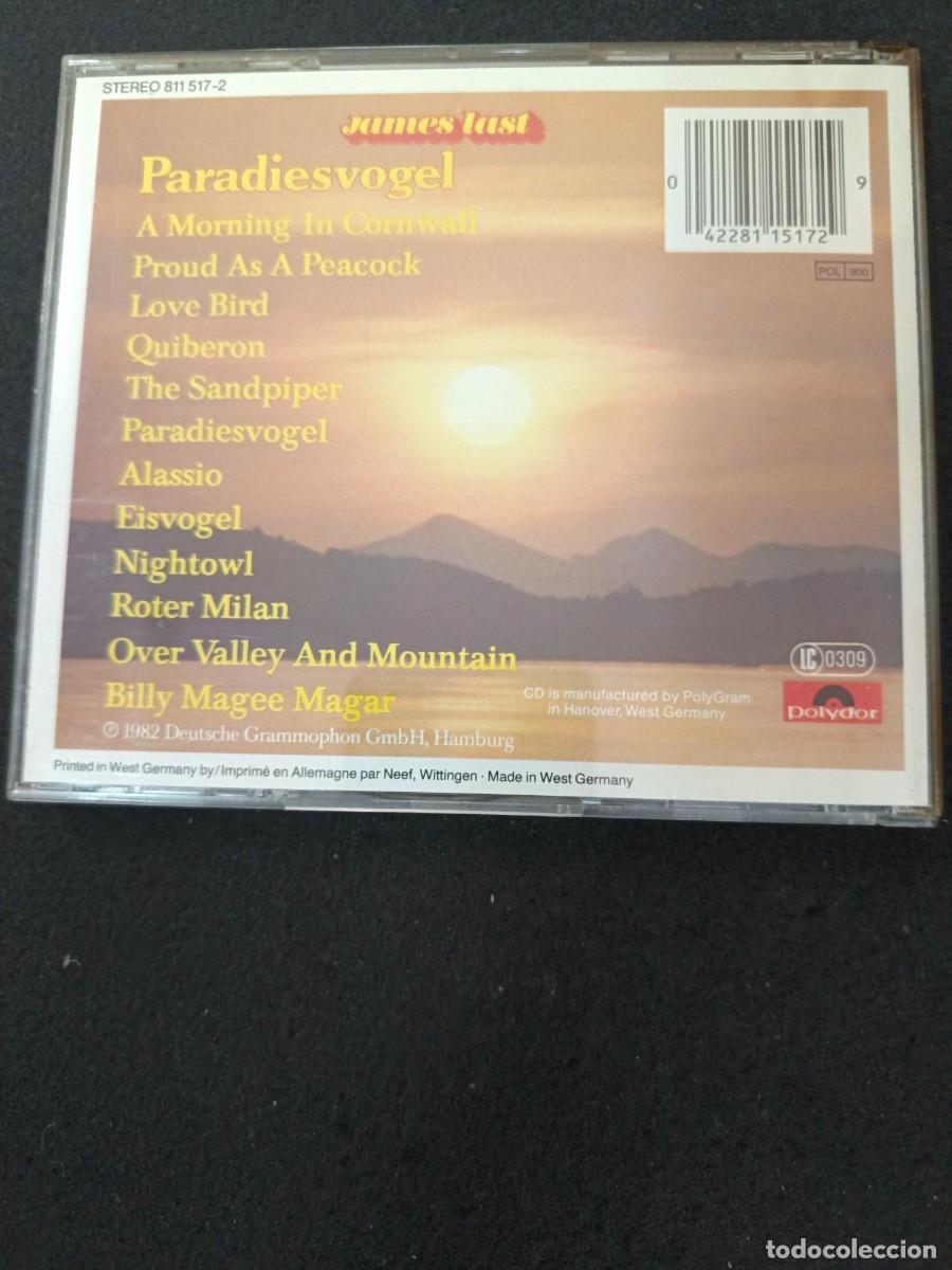 CDs de m&uacute;sica: CD. JAMES LAST. PARADIESVOGEL - Foto 2