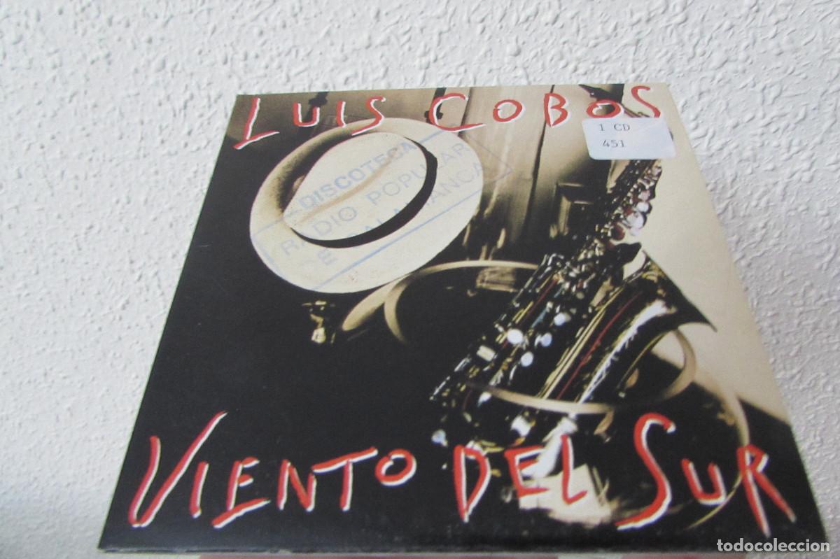 CDs de m&uacute;sica: Luis Cobos &lrm;&ndash; Viento Del Sur CARDBOARD CON 1 TEMA - Foto 1
