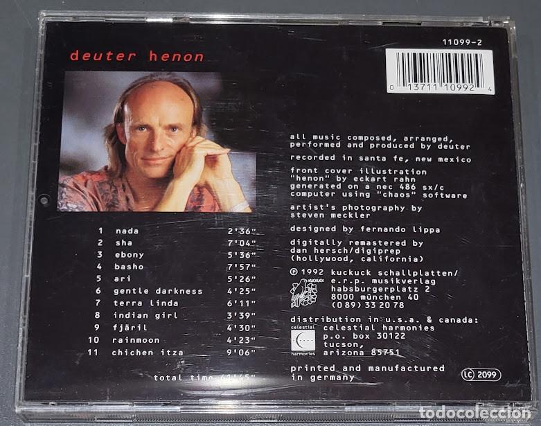 CDs de m&uacute;sica: Deuter - Henon - CD Kuckuck 1992. - Foto 3