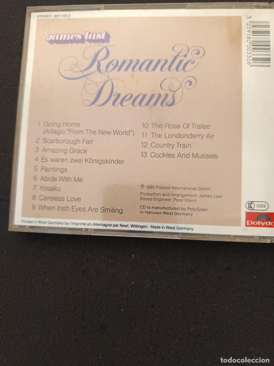 CDs de m&uacute;sica: JAMES LAST. ROMANTIC DREAMS - Foto 2