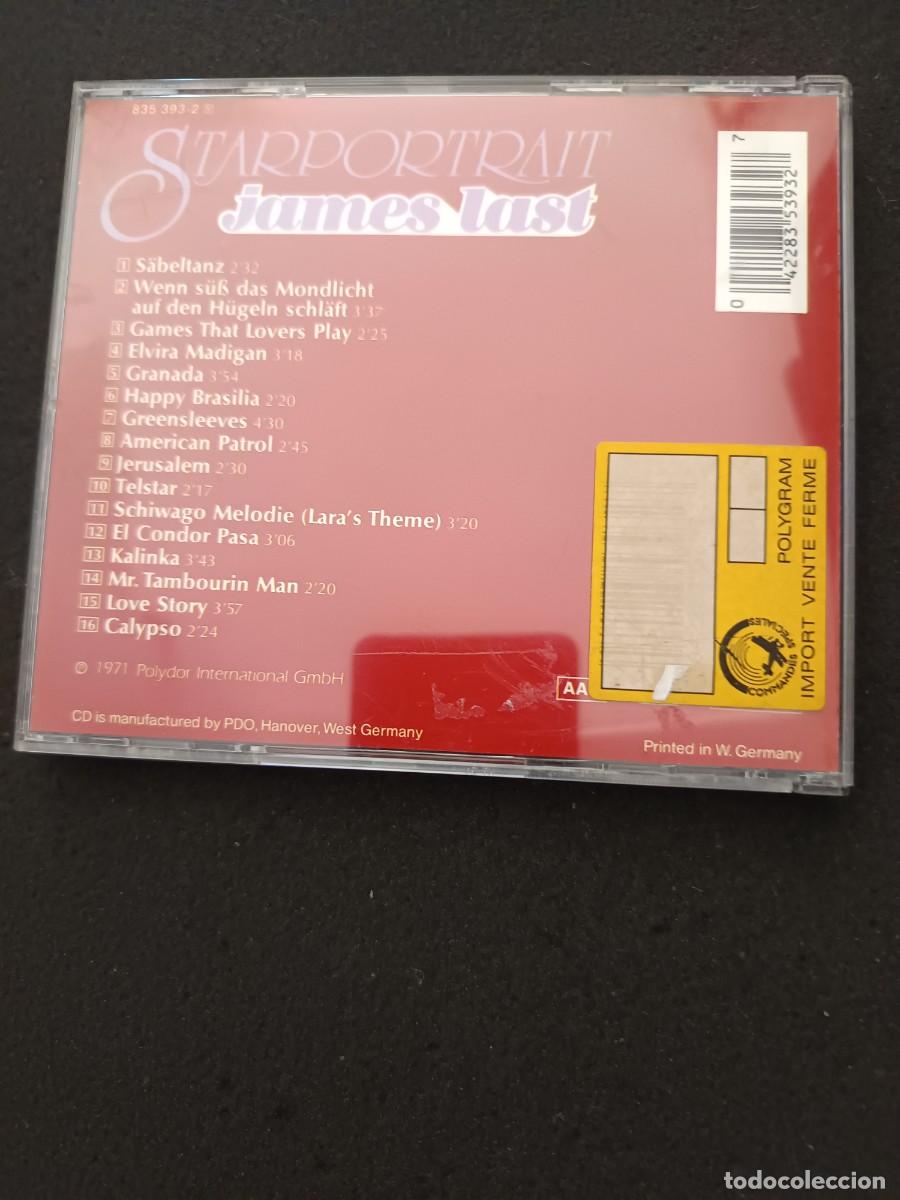 CDs de m&uacute;sica: JAMES LAST. STARPORTRAIT - Foto 2