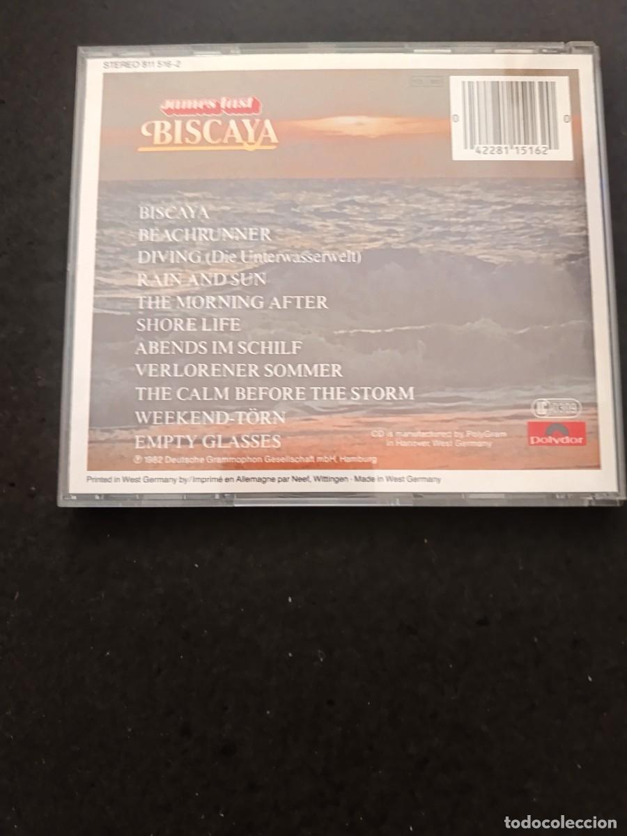 CDs de m&uacute;sica: CD. JAMES LAST. BISCAYA - Foto 2