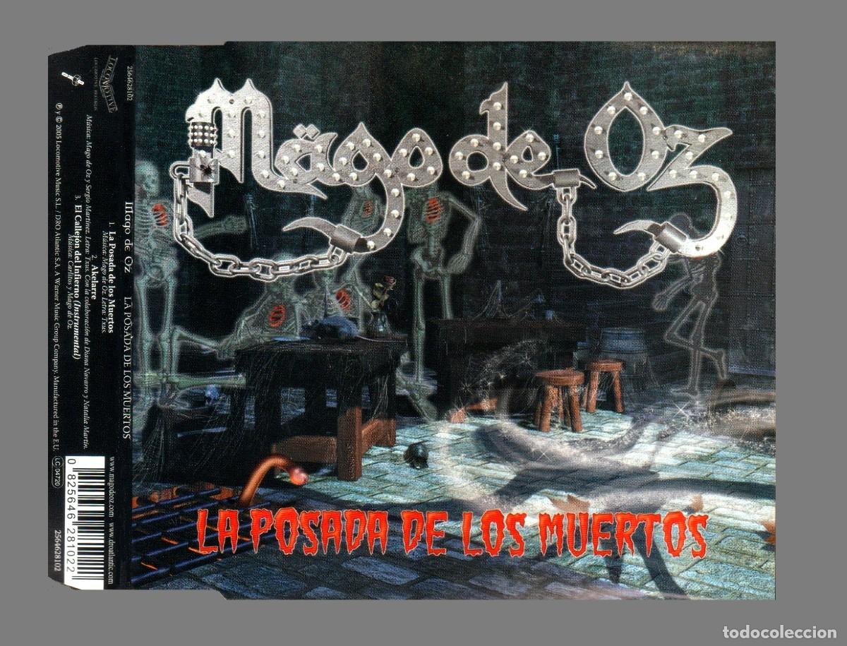 CDs de m&uacute;sica: �T3623 - MAGO DE OZ. LA POSADA DE LOS MUERTOS. [CD SINGLE]. - Foto 5