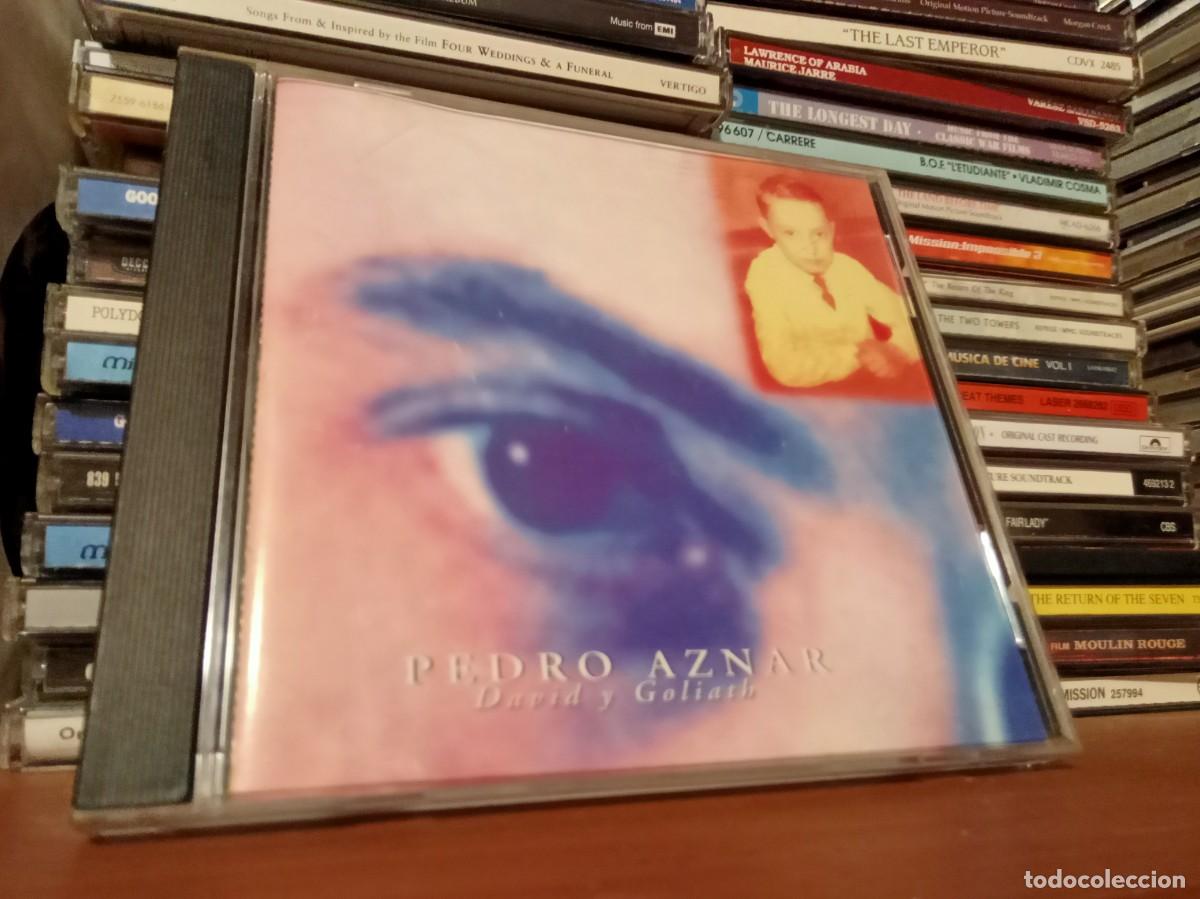 CDs de m&uacute;sica: Pedro Aznar &lrm;&ndash; David Y Goliath - cd Argentina 1995 - Foto 1