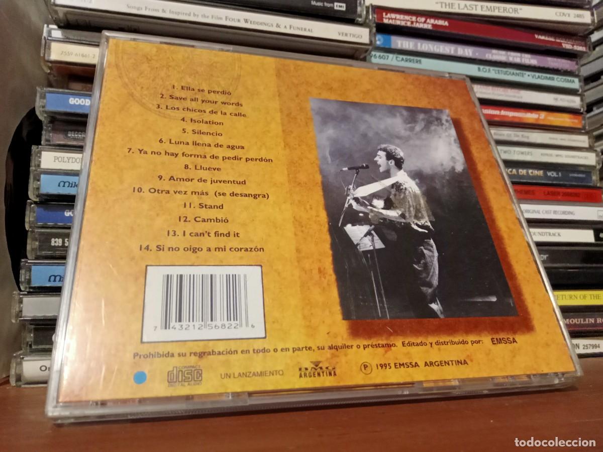 CDs de m&uacute;sica: Pedro Aznar &lrm;&ndash; David Y Goliath - cd Argentina 1995 - Foto 2