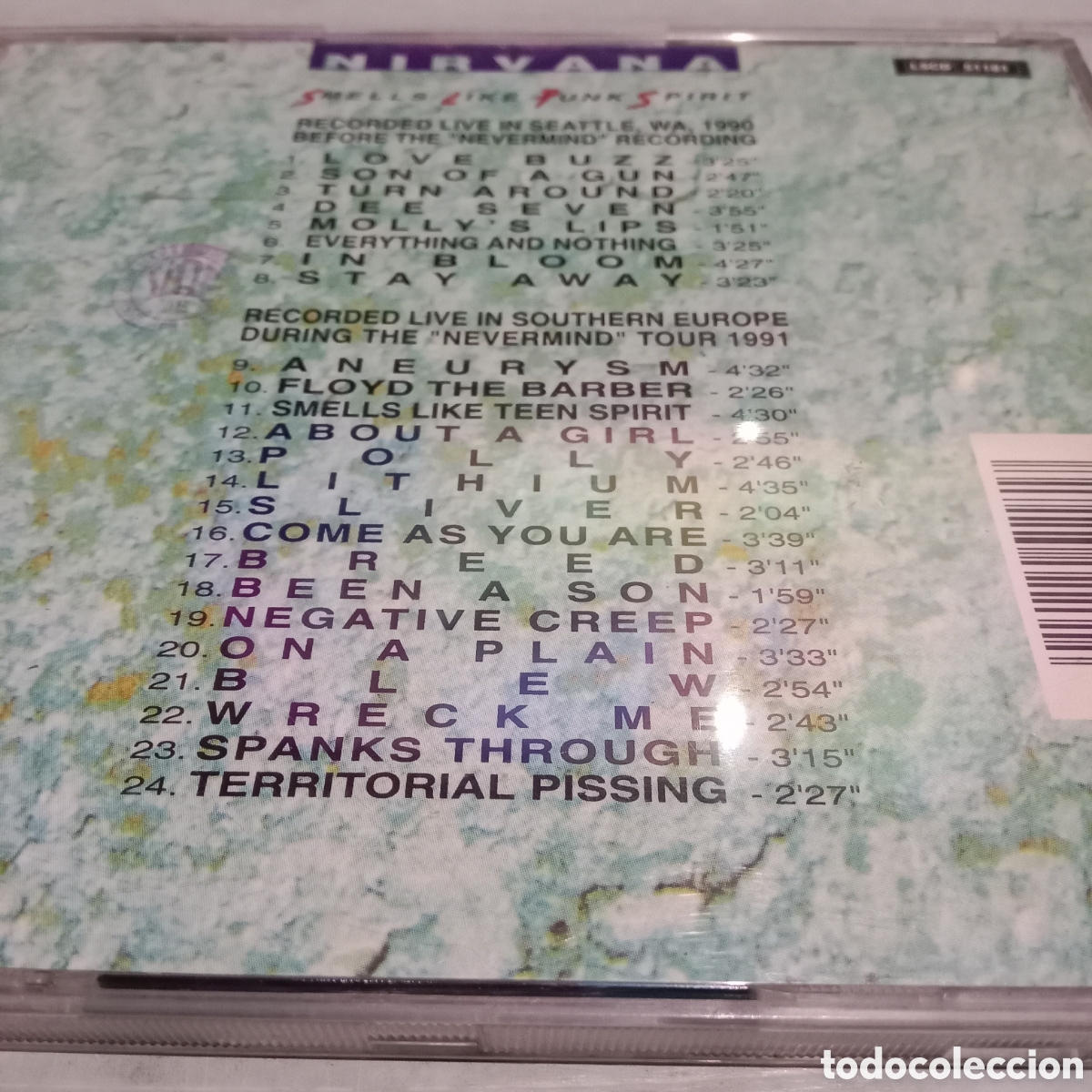 CDs de m&uacute;sica: NIRVANA - SMELLS LIKE PUNK SPIRIT - CD - Foto 3