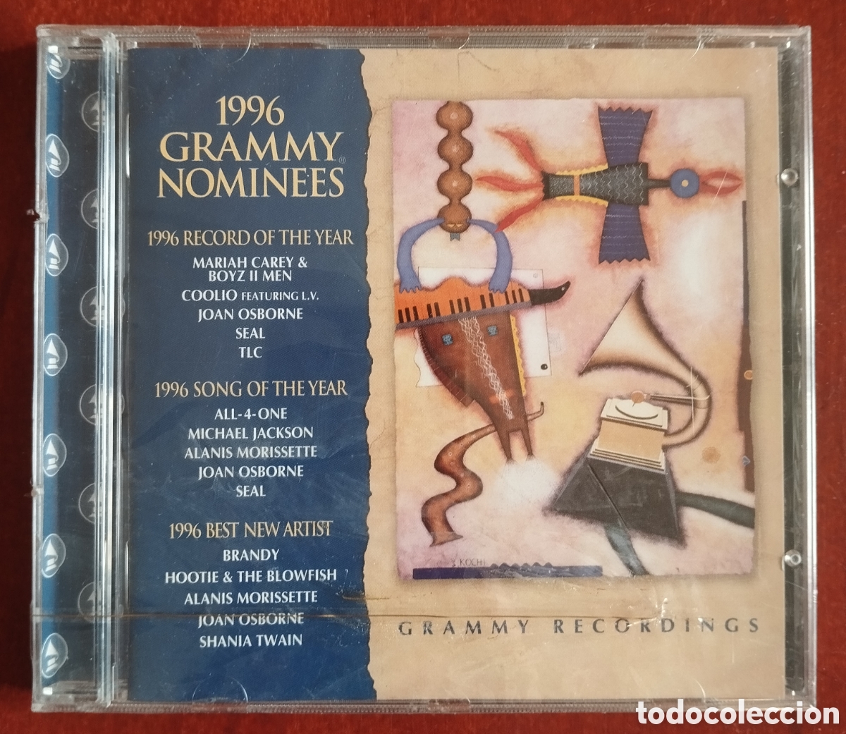 CDs de M&uacute;sica: Grammy Nominees 1996 - CD