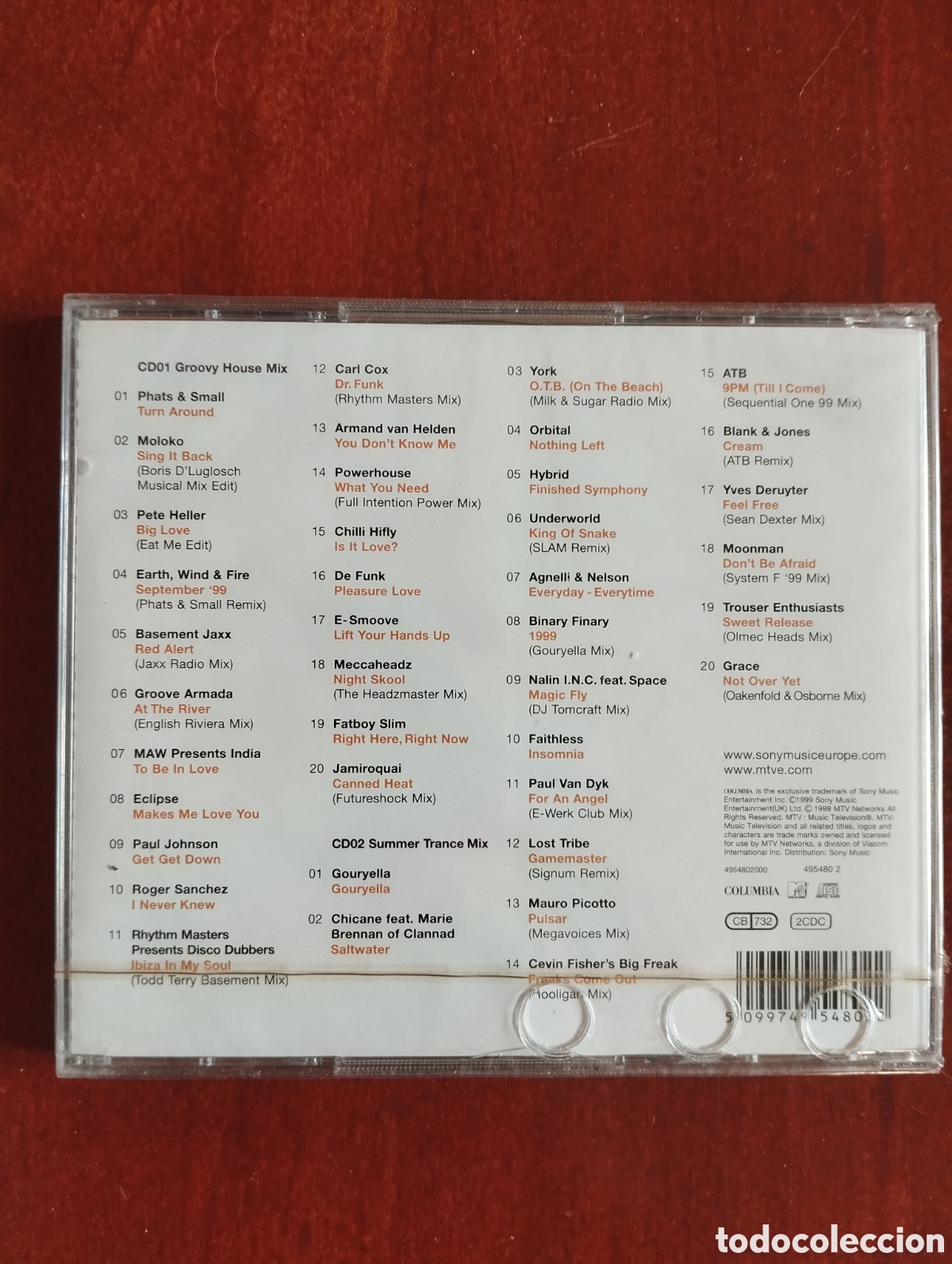 CDs de m&uacute;sica: MTV Ibiza 99 - varios - 2CD - Foto 2