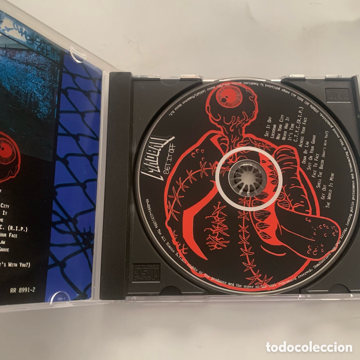 CDs de m&uacute;sica: CD MADBALL SET IT OFF DE 1994 - NYHC - HARDCORE - Foto 2
