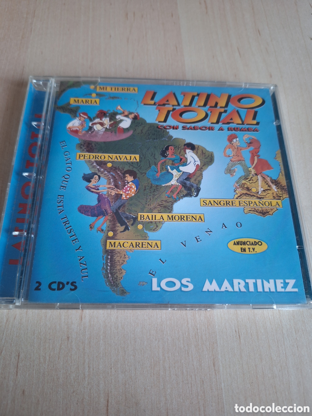 Music CDs: CD10 latino total los martinez CD MUSICA SEGUNDAMANO