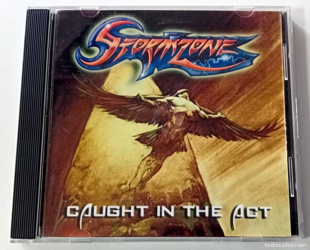 CDs de m&uacute;sica: CD STORMZONE - CAUGHT IN THE ACT - Foto 1