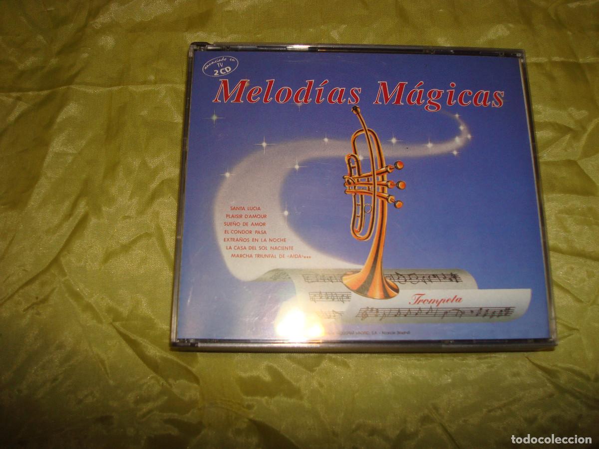 CDs de m&uacute;sica: MELODIAS MAGICAS. TROMPETA. 2 CD&acute;S. IMPECABLE - Foto 1