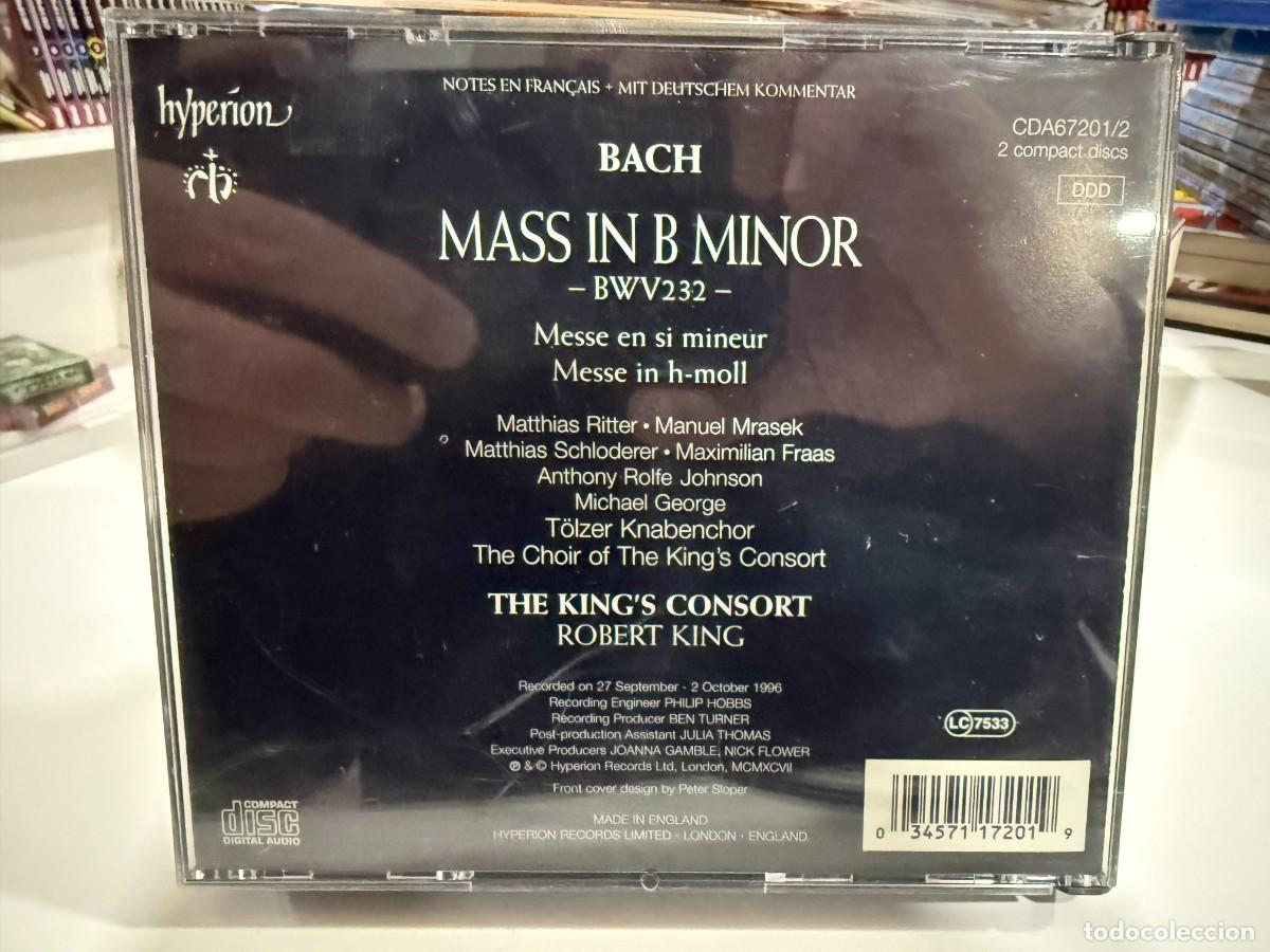 CDs de m&uacute;sica: Bach - Robert King﻿ - Mass In B Minor (2xCD) - Foto 2