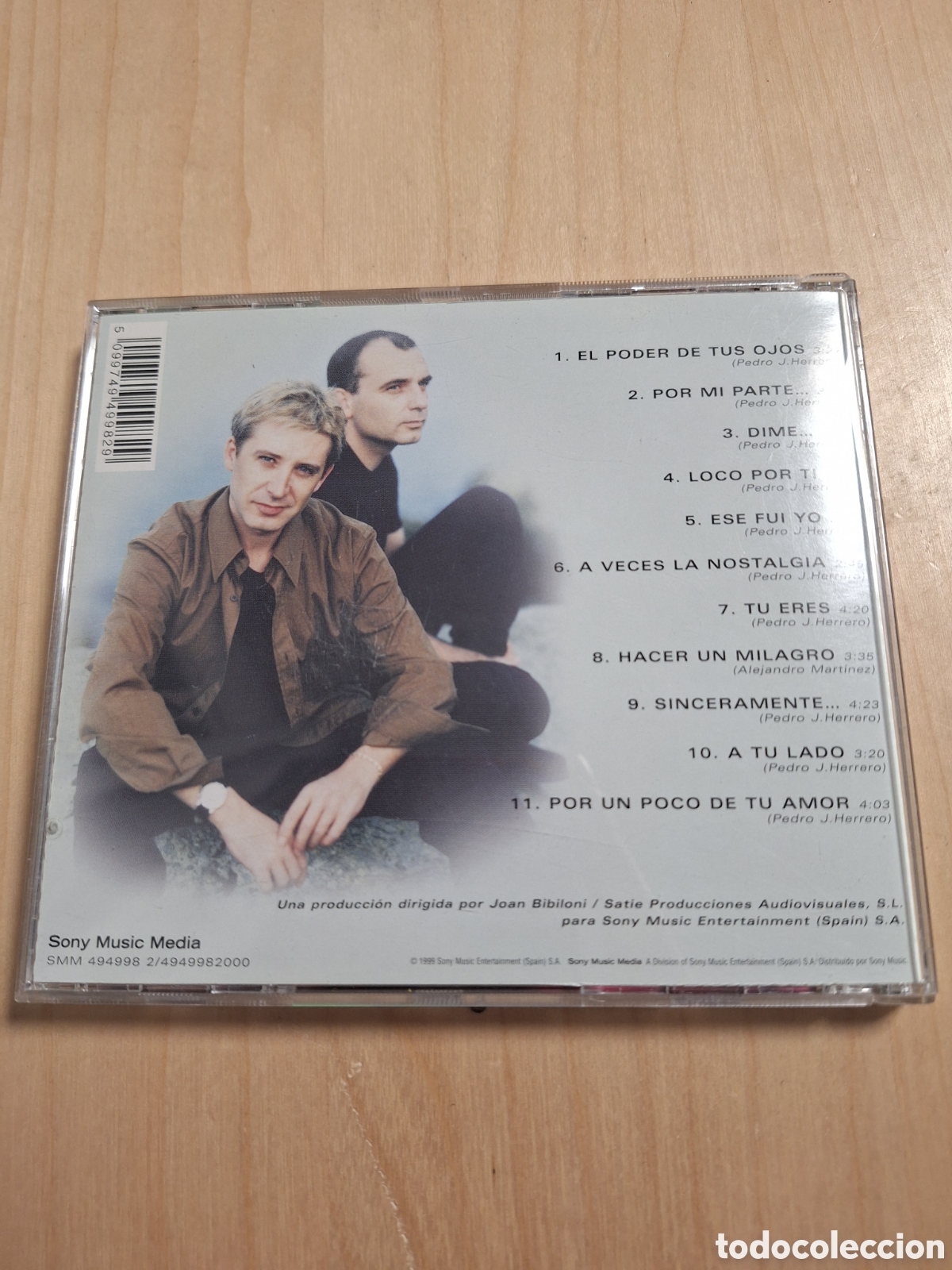 CDs de m&uacute;sica: CD13 pecos el poder de tus ojos CD MUSICA SEGUNDAMANO - Foto 2