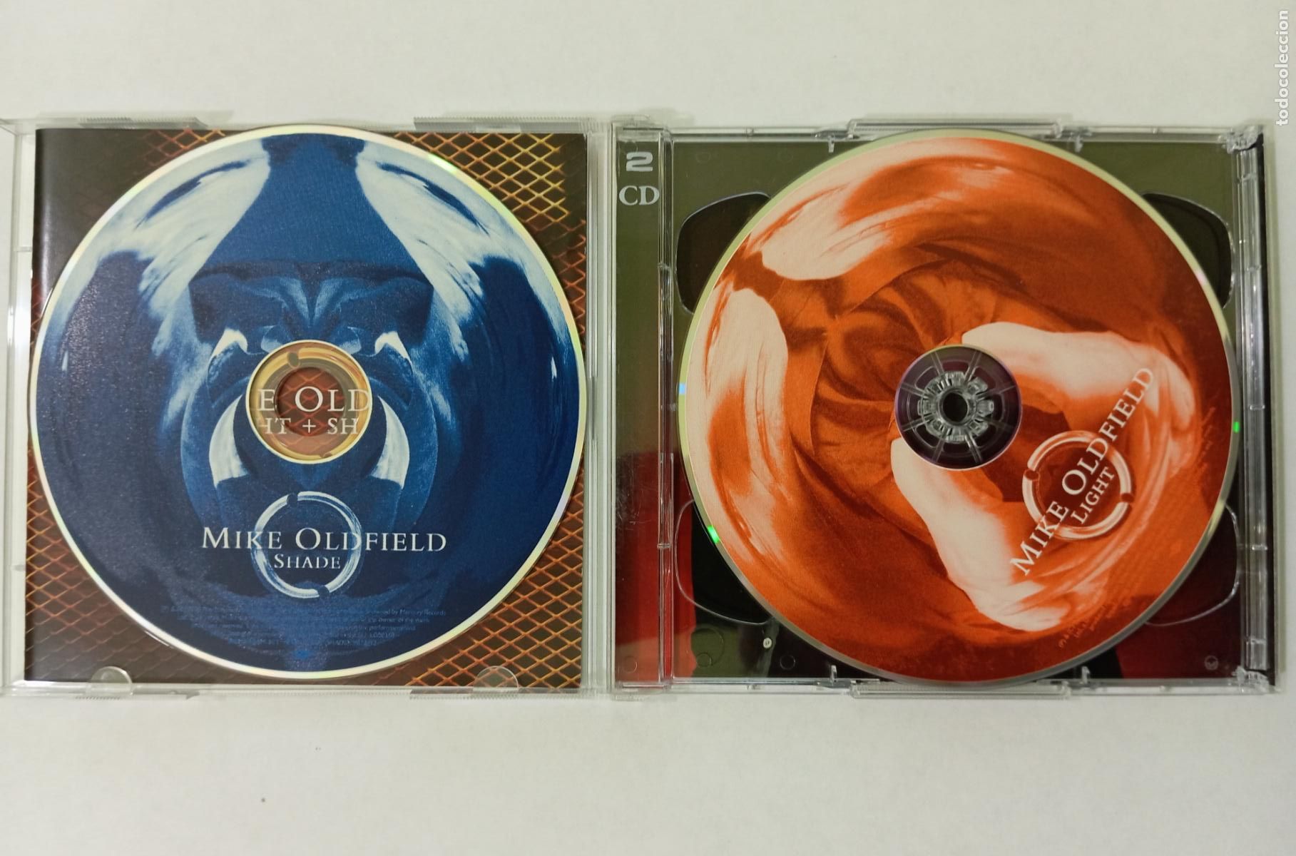 CDs de m&uacute;sica: CD doble - Mike Oldfield &ndash; Light + Shade - Foto 1