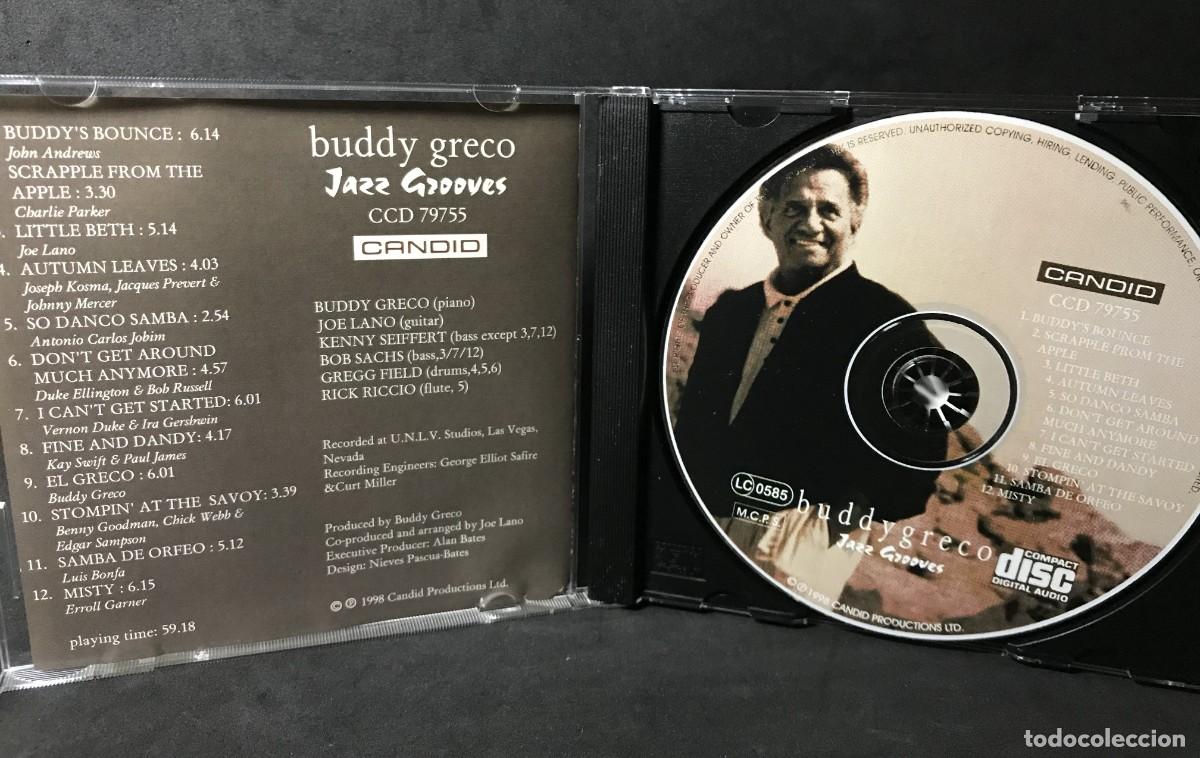 CDs de m&uacute;sica: Buddy Greco &lrm;&ndash; Jazz Grooves - CD - Candid - Foto 3