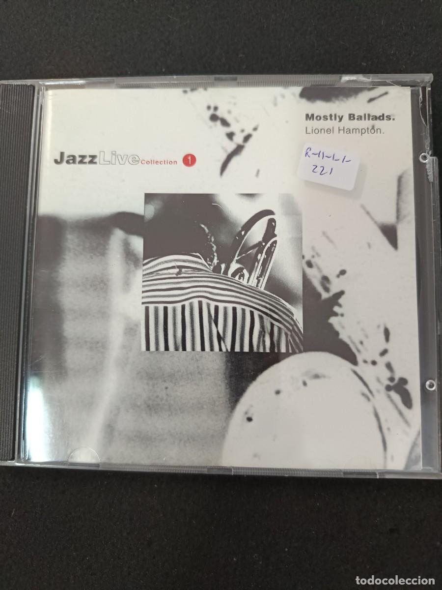 CDs de m&uacute;sica: CD. MOSTLY BALLADS. LIONEL HAMPTON. JAZZ LIVE COLLECTION - Foto 1