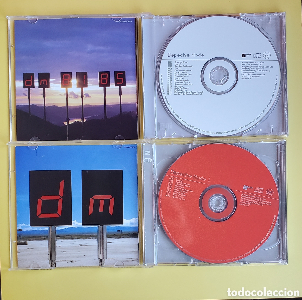 CDs de m&uacute;sica: Cd .DEPECHE MODE. BOX THE SINGLES 81-98. - Foto 4