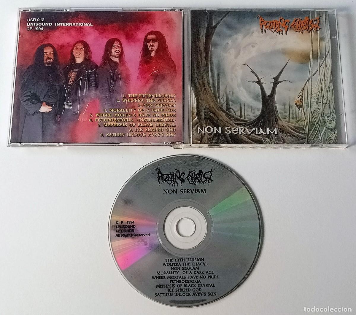 CDs de m&uacute;sica: CD ROTTING CHRIST - NON SERVIAM - Foto 2