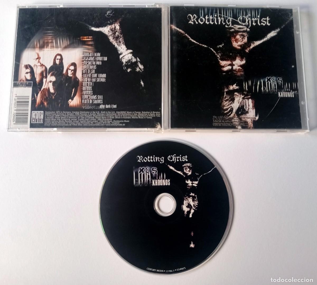 CDs de m&uacute;sica: CD ROTTING CHRIST - KHRONOS - Foto 2