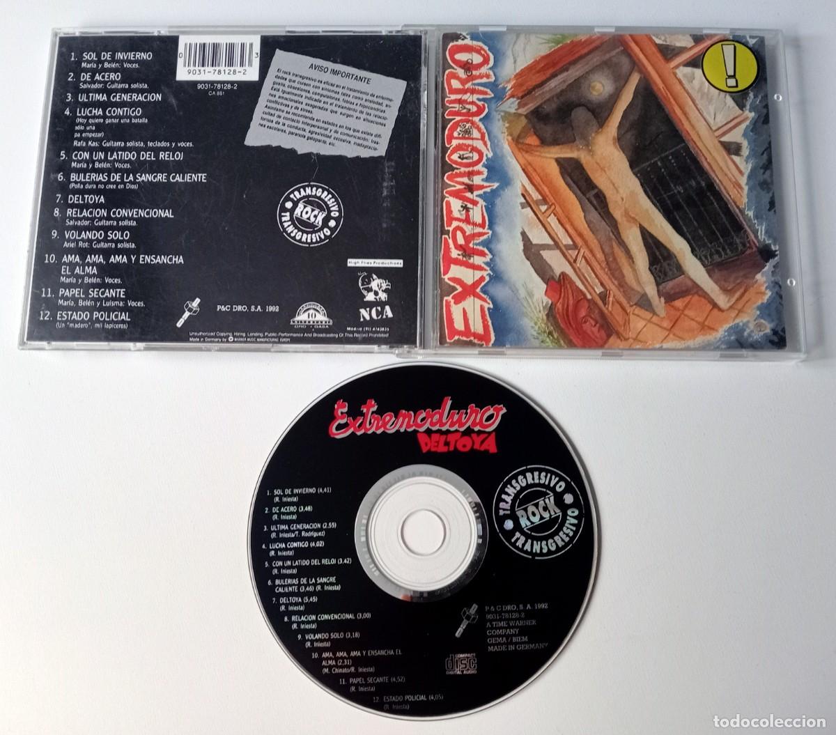 CDs de m&uacute;sica: CD EXTREMODURO - DELTOYA - Foto 2