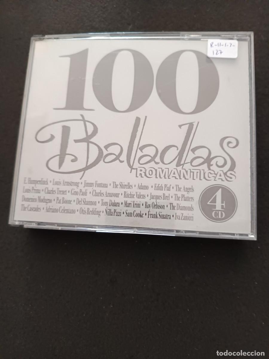 CDs de m&uacute;sica: 4 CDS. 100 BALADAS ROM&Aacute;NTICAS - Foto 1