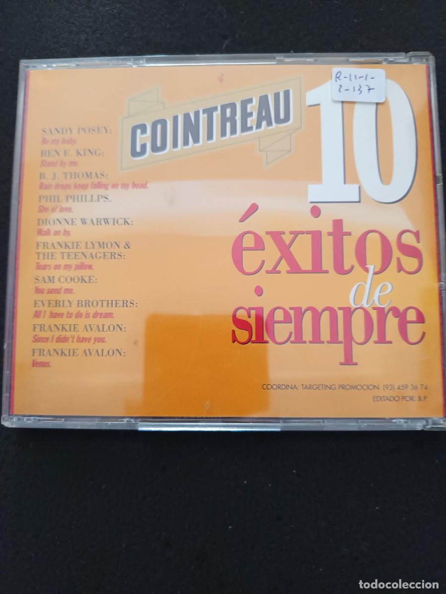 CDs de m&uacute;sica: CD. 10 &Eacute;XITOS DE SIEMPRE. COINTREAU - Foto 2