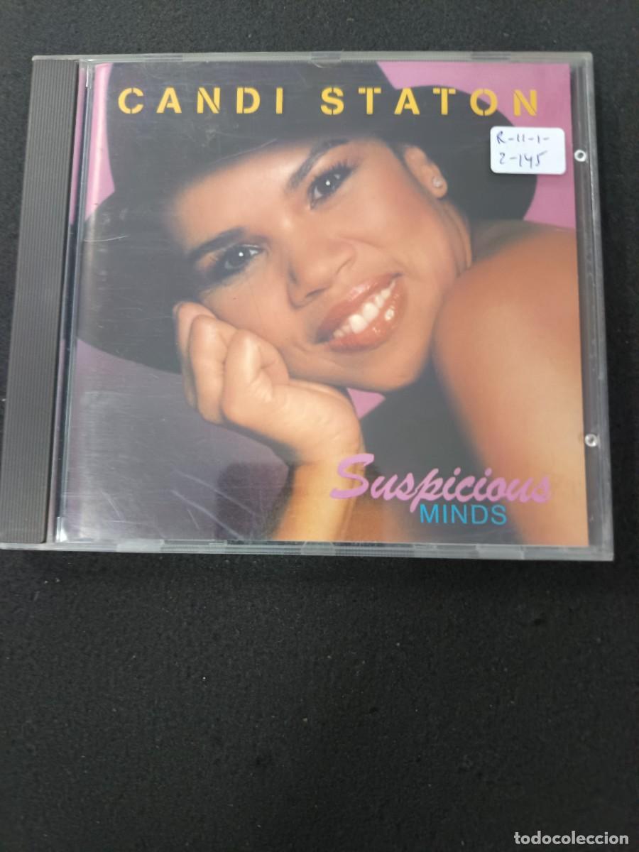 CDs de m&uacute;sica: CD. CANDI STATON. SUSPICIOUS MINDS - Foto 1