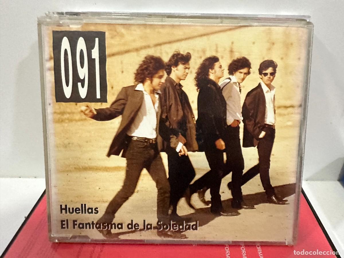 CDs de m&uacute;sica: 091 - Huellas / El Fantasma De La Soledad (CD, Single) - Foto 1
