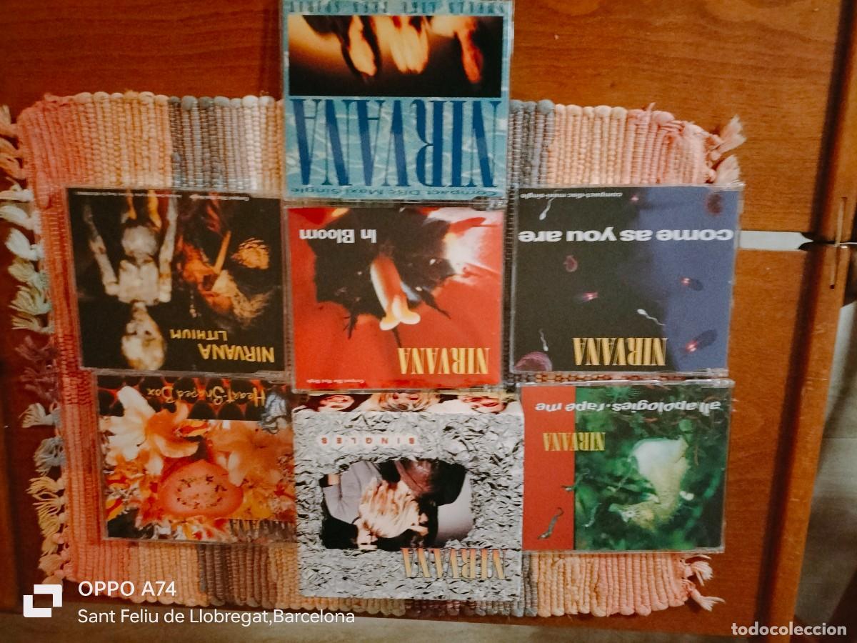 CDs de m&uacute;sica: RAR BOX. NIRVANA. SINGLES. 6 MAXIS CDS - Foto 3