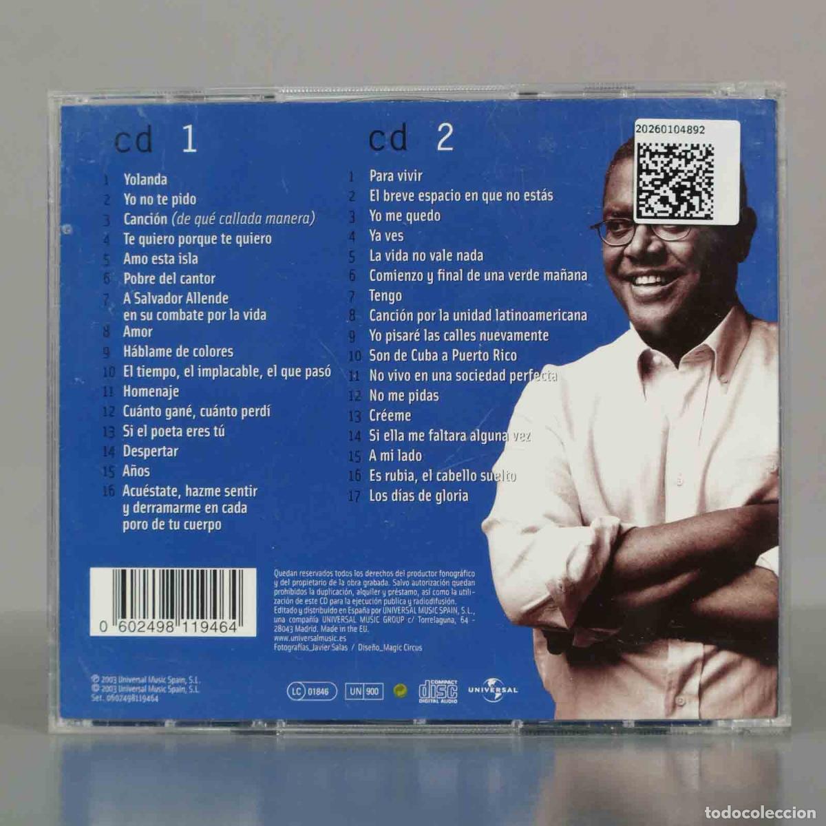 CDs de m&uacute;sica: CD. Pablo Milan&eacute;s &ndash; Antolog&iacute;a. - Foto 2