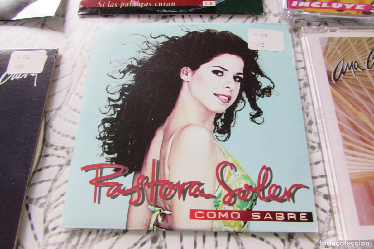 CDs de m&uacute;sica: Pastora Soler &ndash; Como Sabr&eacute;. CD, Single, Promo - Foto 1