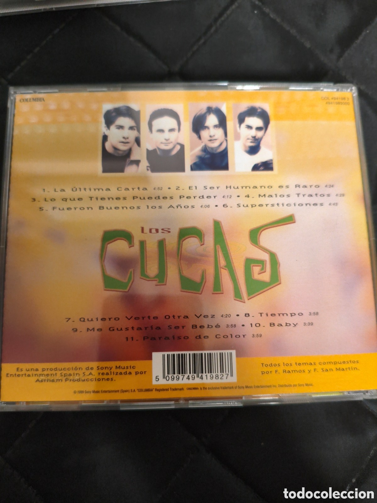 CDs de m&uacute;sica: Los Cucas&nbsp;&lrm;&ndash;&nbsp;El Ser Humano Es Raro - Foto 2
