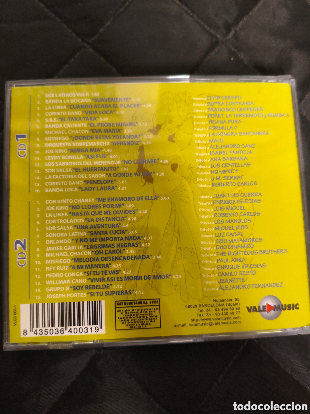 CDs de m&uacute;sica: Various&nbsp;&lrm;&ndash;&nbsp;Latinos En Salsa Vol.II - Foto 2