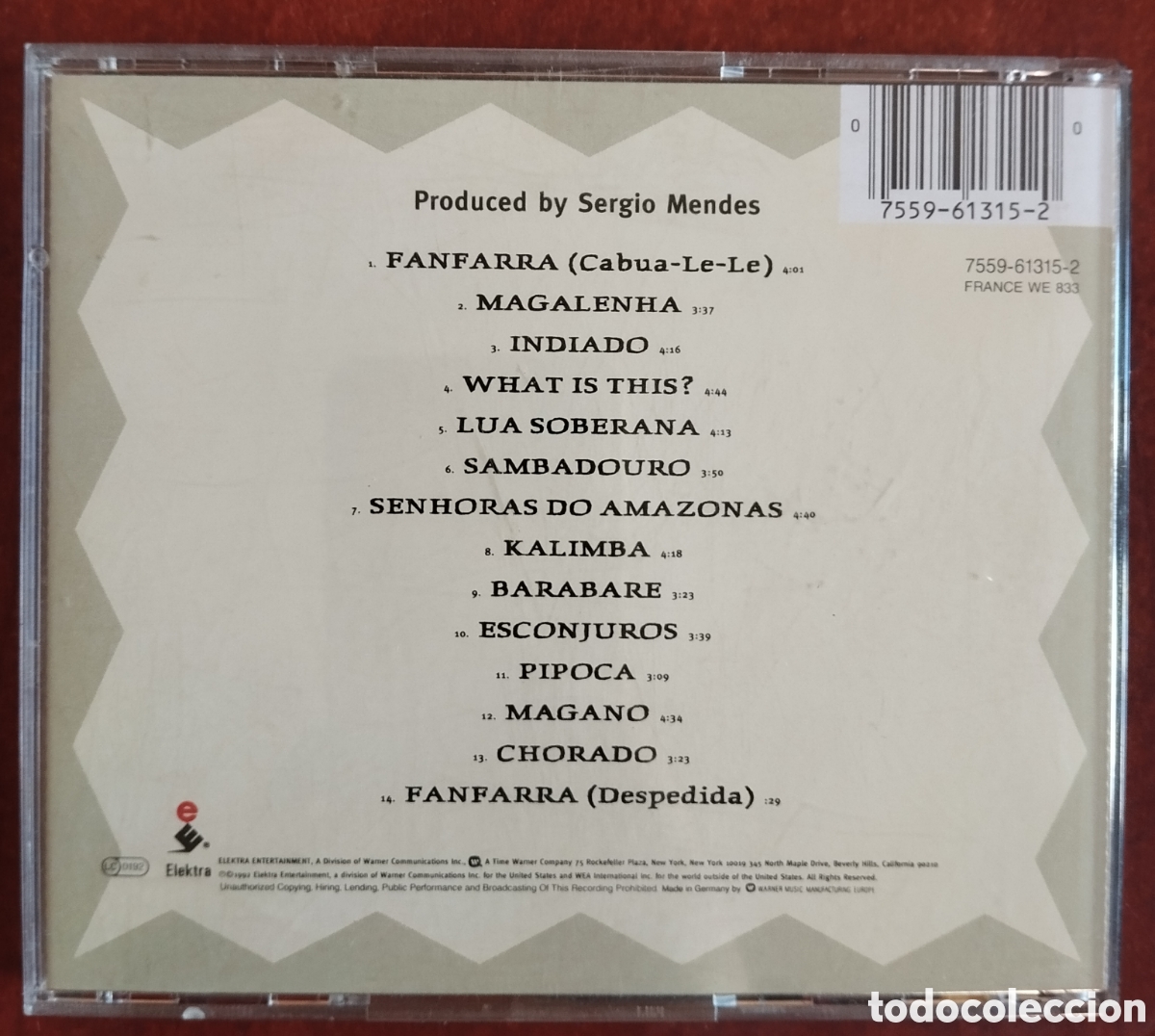 CDs de m&uacute;sica: Sergio Mendes - Brasileiro - CD - Foto 2