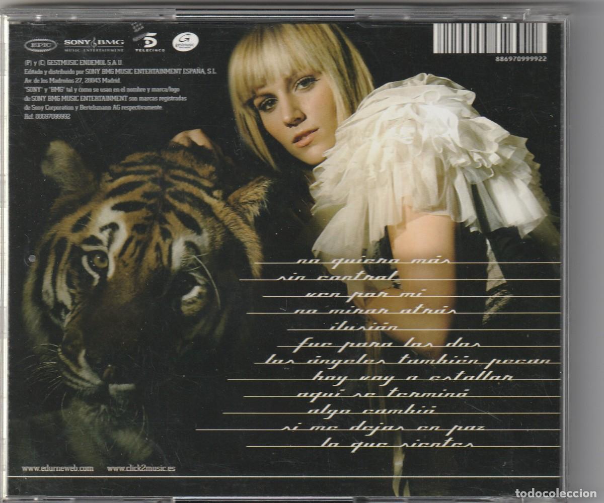 CDs de m&uacute;sica: EDURNE - ILUSI&Oacute;N (CD EPIC 2007) - Foto 2
