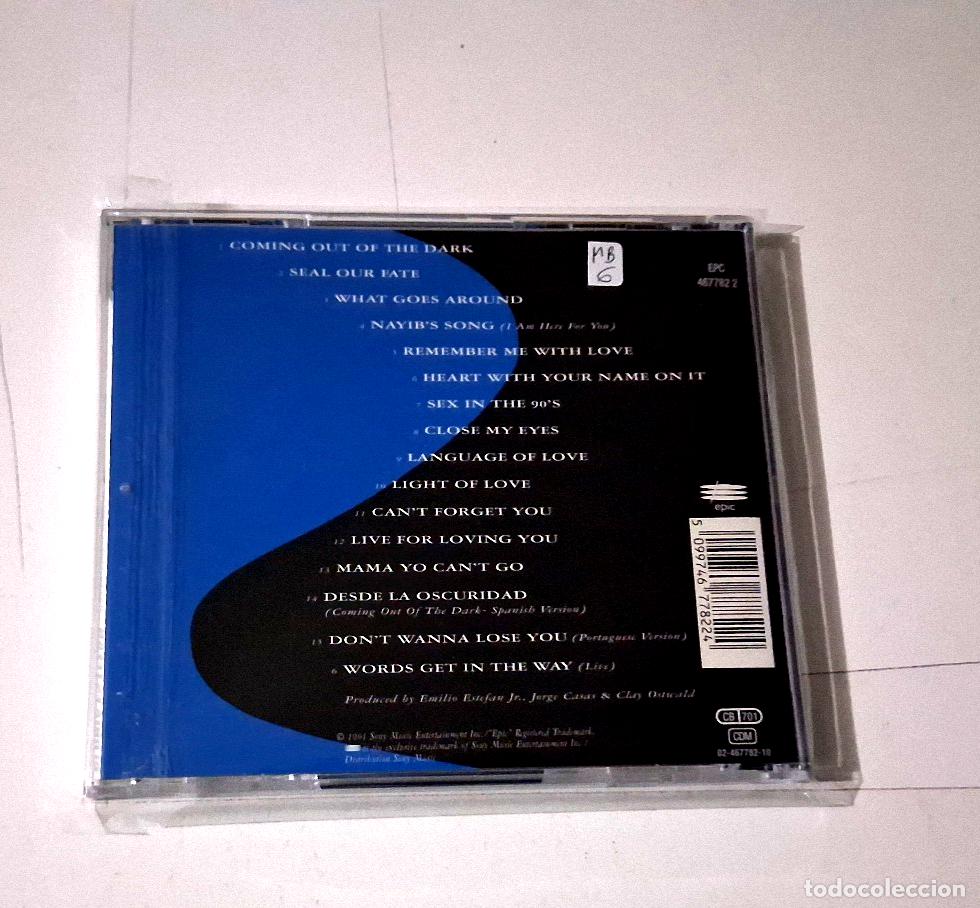 CDs de m&uacute;sica: GLORIA ESTEFAN &rdquo;INTO THE LIGHT&rdquo; CD 16 TRACKS - Foto 2