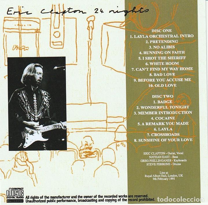 CDs de m&uacute;sica: 2 CDs - Eric CLAPTON - Live London 1991 - Foto 2
