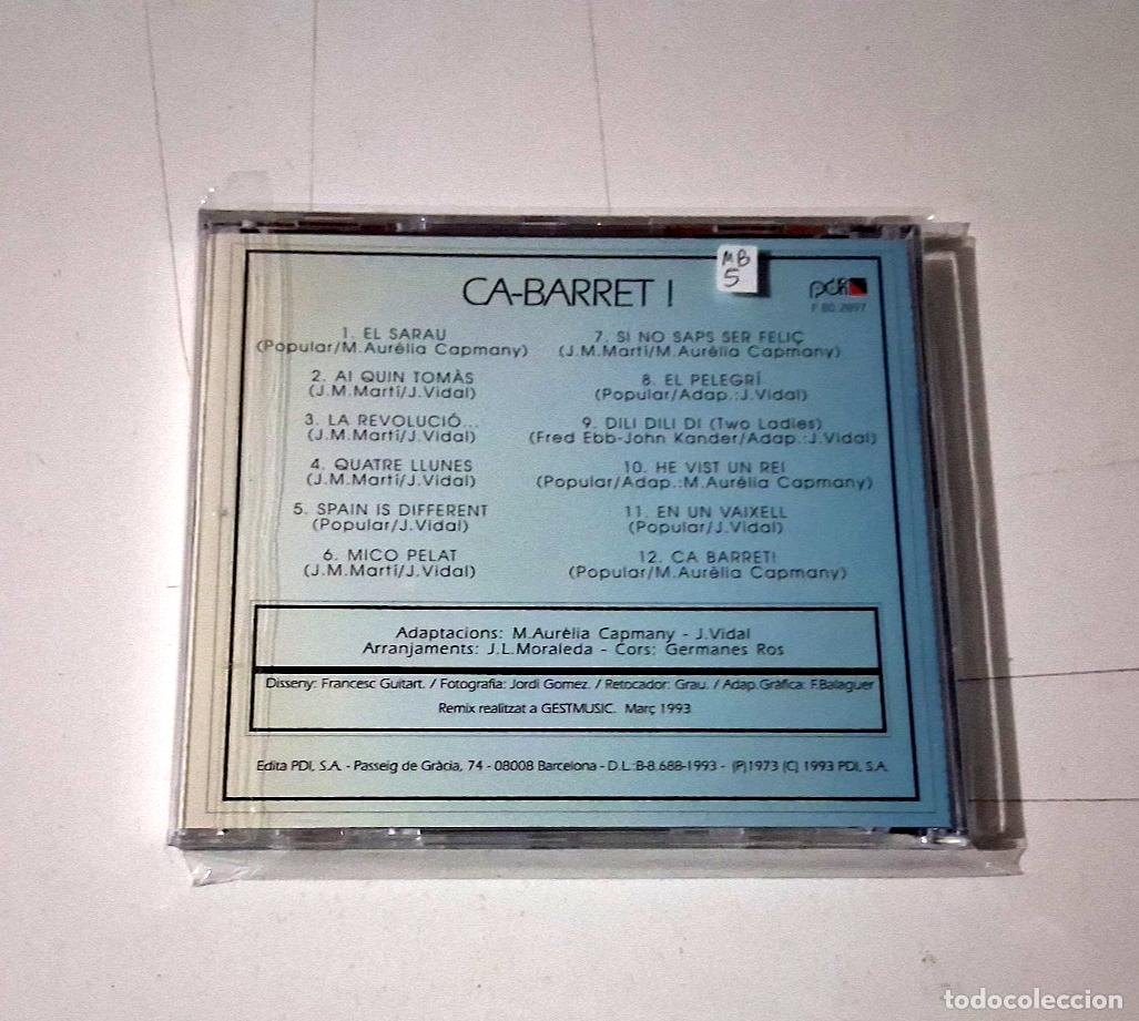CDs de m&uacute;sica: LA TRINCA &rdquo;CA-BARRET ! &rdquo; CD 12 TRACKS - Foto 2