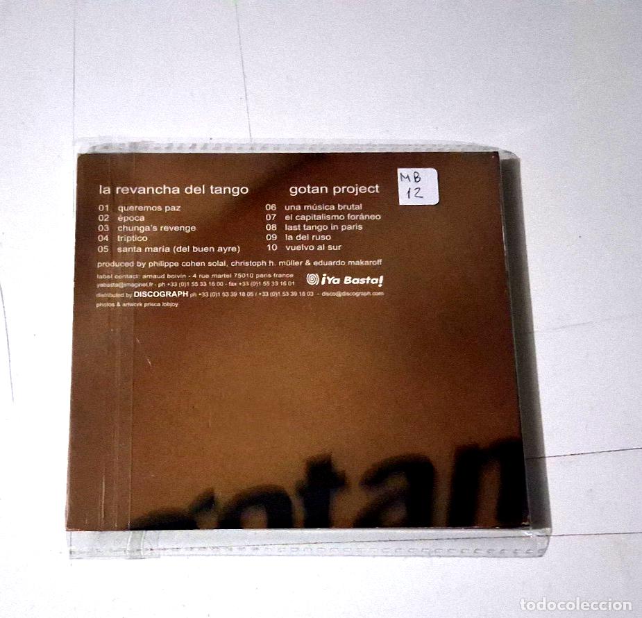 CDs de m&uacute;sica: GOTAN PROJECT &rdquo;LA REVANCHA DEL TANGO&rdquo; CD 10 TRACKS DIGIPACK - Foto 2