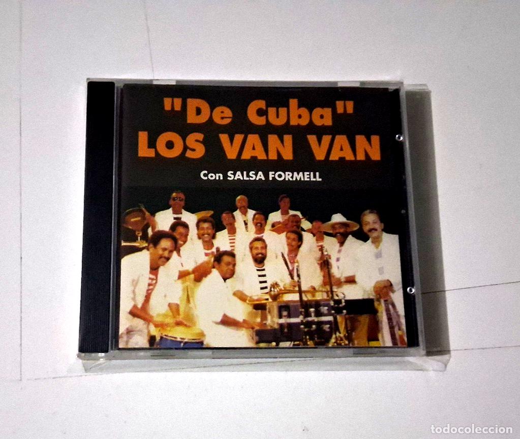 CDs de m&uacute;sica: LOS VAN VAN &rdquo;DE CUBA CON SALSA FORMELL&rdquo; CD 8 TRACKS - Foto 1
