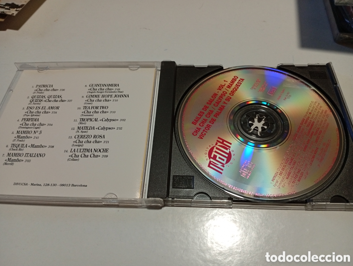 CDs de m&uacute;sica: CD bailes de sal&oacute;n,calypso,mambo - Foto 4