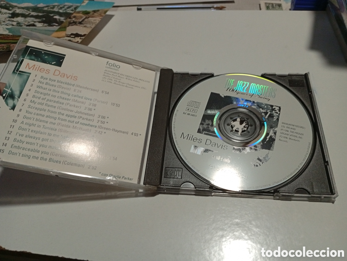 CDs de m&uacute;sica: CD The jazz masters ,miles davis - Foto 2