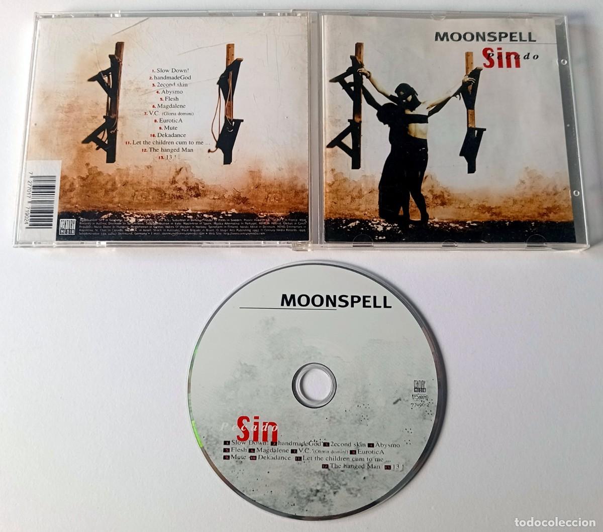 CDs de m&uacute;sica: CD MOONSPELL - SIN PECADO - Foto 2