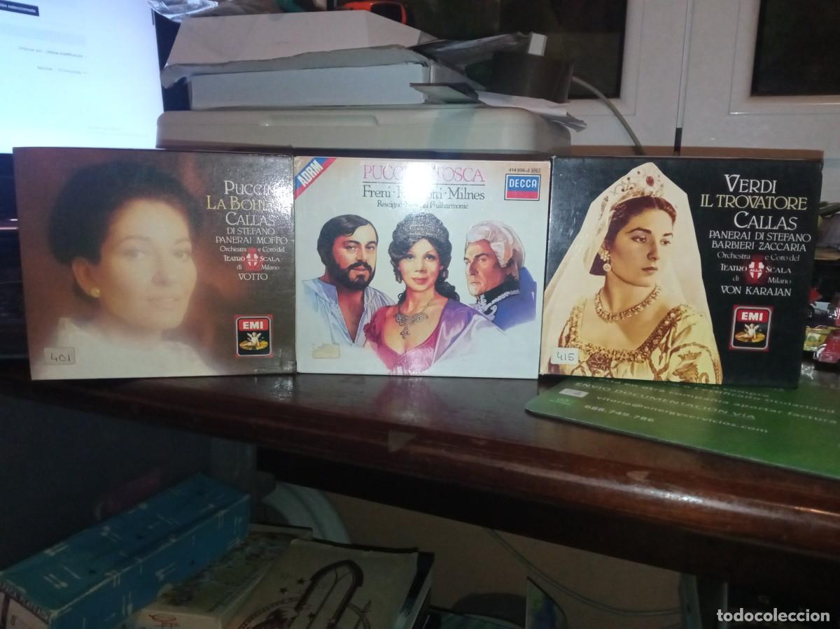 CDs de m&uacute;sica: Lote de Opera Callas Pavarotti - Foto 1