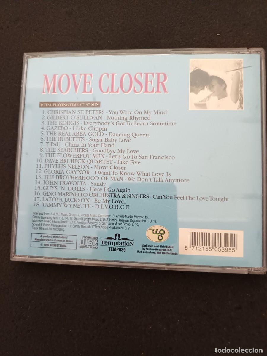 CDs de m&uacute;sica: CD. MOVE CLOSER. GILBERT OSULLIVAN, THE RUBETTES, . . . - Foto 2