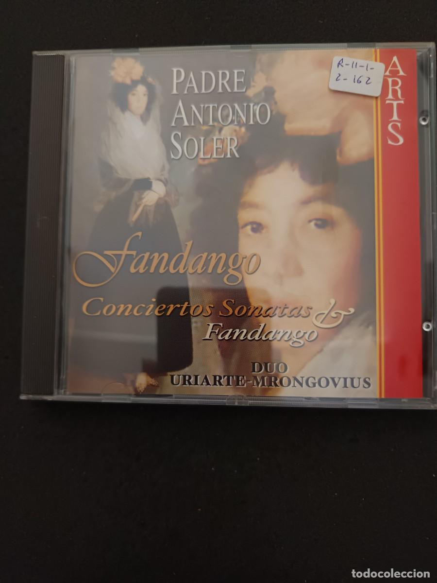 CDs de m&uacute;sica: CD. PADRE ANTONIO SOLER. FANDANGO (ARTS) - Foto 1