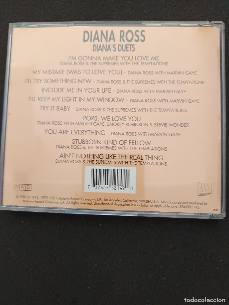 CDs de m&uacute;sica: CD. DIANA ROSS. DIANAS DUETS - Foto 2
