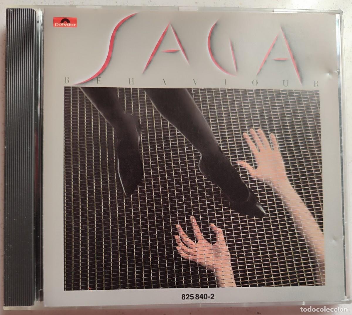 CDs de m&uacute;sica: SAGA - BEHAVIOUR (CD) 1985 - 11 TEMAS - GERMANY 1&ordf; ED. - Foto 1