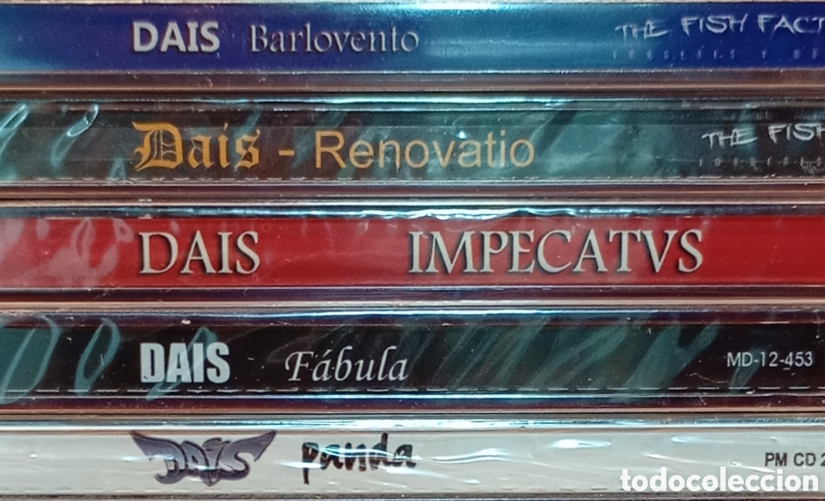 CDs de m&uacute;sica: Lote 5 CDs DAIS discograf&iacute;a completa nueva! - Foto 3